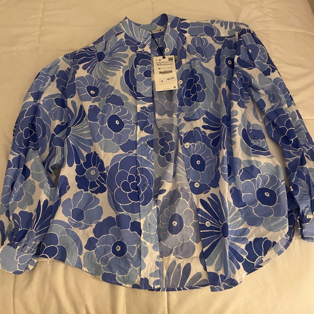 Zara Floral Shirt